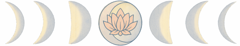 Lunar Lotus Retreats logo, links to homepage
